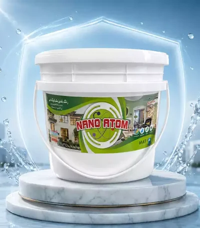 رنگ نما مشکی مات پیگمنتی نانو اتم با خاصیت عایق رطوبتی