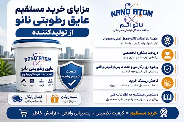 اجرای عایق رطوبتی نانو روی پشت‌بام توسط متخصص