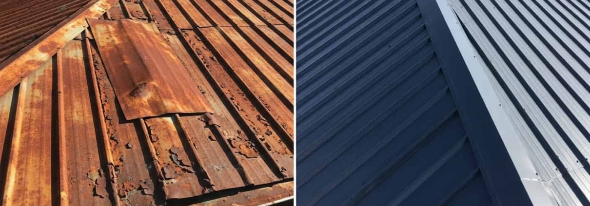 رنگ نمای شیروانی ساختمان