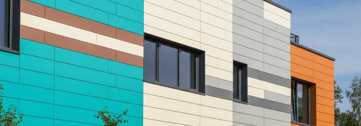 رنگ کاشی نمای ساختمان