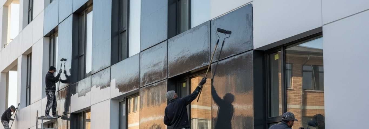 رنگ اپوکسی نمای ساختمان