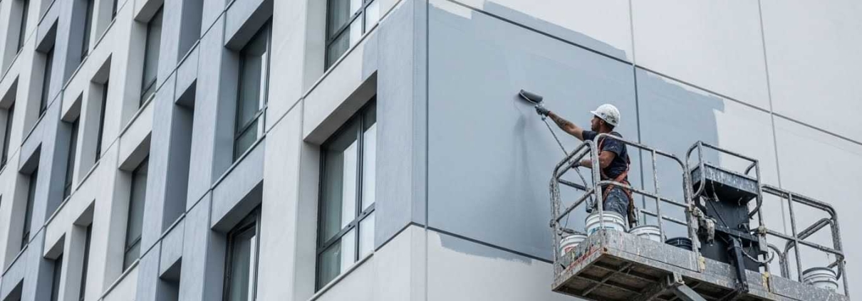 رنگ نمای ساختمان اکریلیک