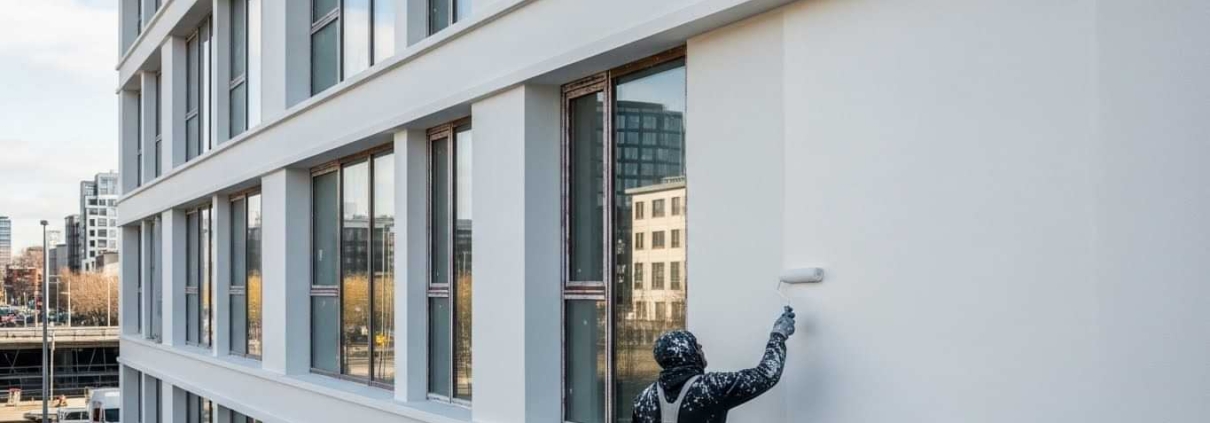 رنگ پلاستیک نمای ساختمان