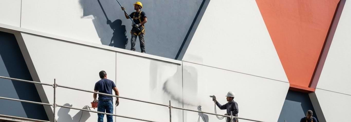 رنگ کاری نمای ساختمان